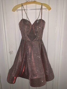 Blush Short Formal Dress - Size 2